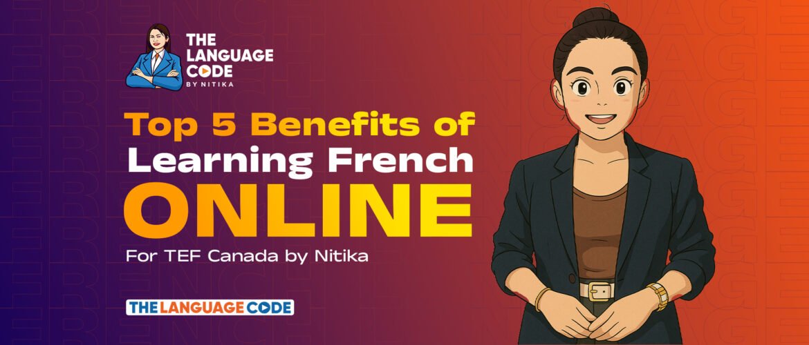 Learning French Online for TEF Canada